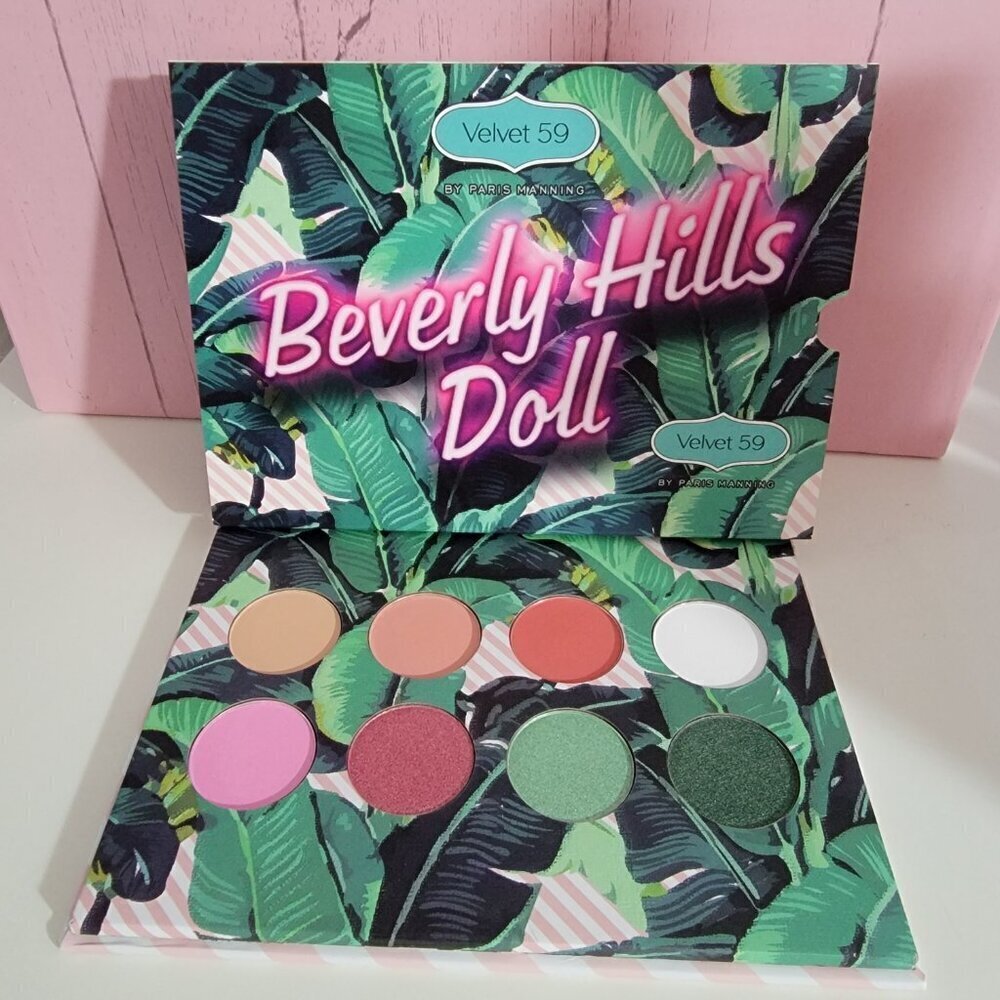 New Paris Manning Sealed Package Velvet 59 Beverly Hills Doll Eyeshadow Palette